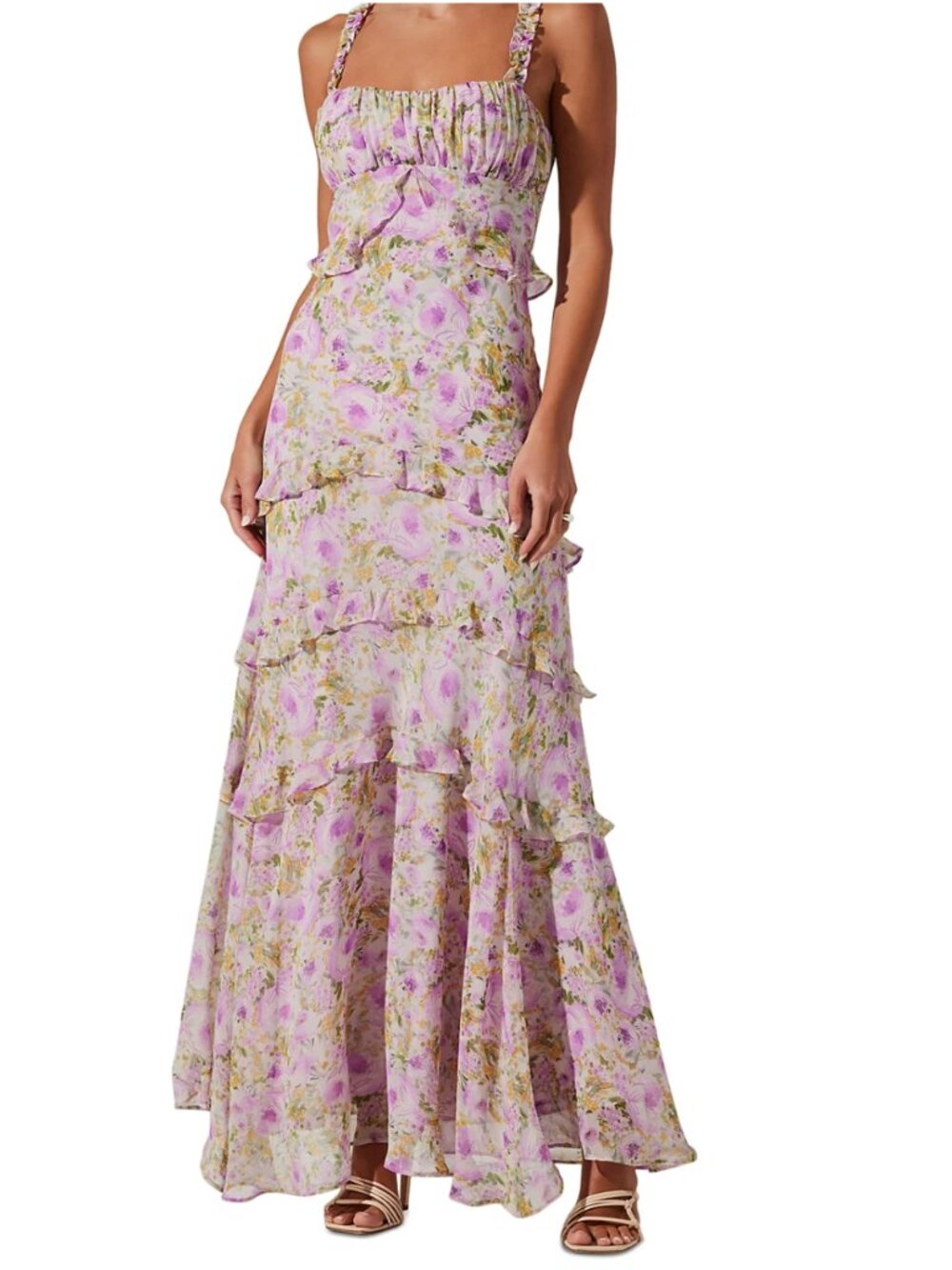 ASTR the Label Olina Maxi Dress Size Medium